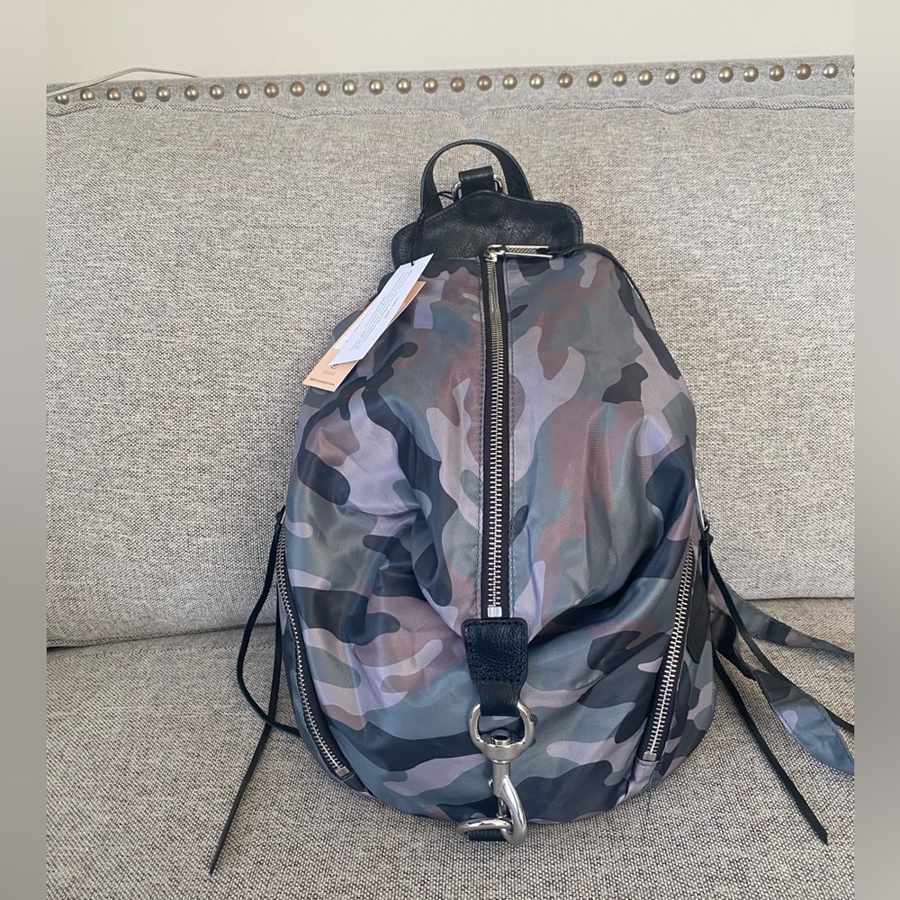 NWT Rebecca Minkoff Camo nylon backpack